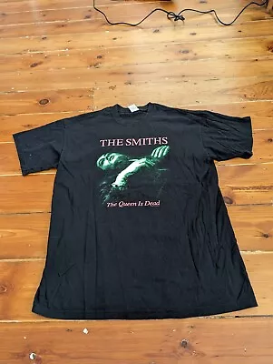 Buy Vintage The Smiths Queen Is Dead Shirt Size L Morrissey Fruit Of The Loom 00s • 0.99£