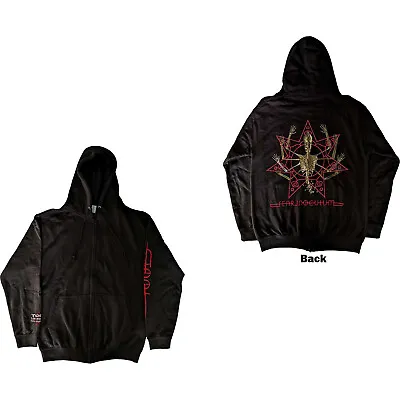 Buy Tool Skeleton Tour 2022 Zip Up Hoodie Black New & Official Merchandise • 39.99£