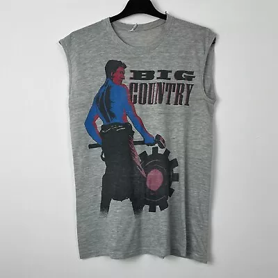 Buy Big Country 1984 Town And County Tour Rare Vintage Band T-Shirt M • 5£