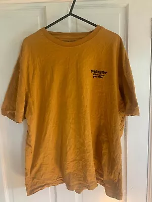 Buy Men's Wrangler T-Shirt - Yellow - Medium • 2£