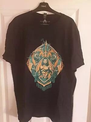 Buy Officially Licensed Dc Aquaman T-shirt. Size Mens Large. • 8.99£