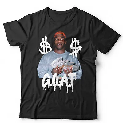 Buy Mike Tyson Cash Money GOAT Tshirt Unisex & Kids Boxing Gangster Bling Iron Mike • 13.99£