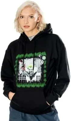 Buy Joker Anime Adults Unisex Hoodie DC Comics Mens Womens Hooded Sweatshirt • 26.57£