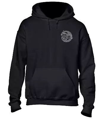 Buy Serpent Celtic Lb Hoody Hoodie Cool Norse Viking Design Valhalla Odin Thor Top • 16.99£