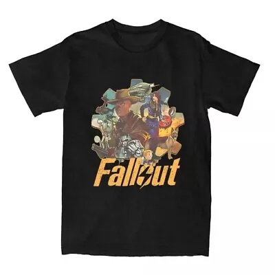 Buy Fallout Logo 2024 Unisex Cotton T-shirt, S To 6XL Sizes / 3 Colours • 24.95£