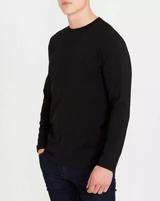 Buy Men's Organic Cotton Smooth Long Sleeve In Premium Slim T Shirts 771 • 6.99£