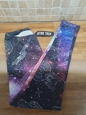 Buy NEW With Tags RARE Star Trek Loot Crate Exclusive Space Leggings Size L Large • 17.99£