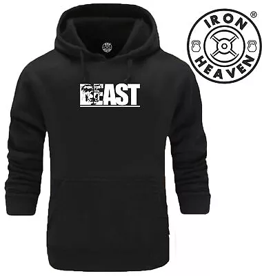 Buy Beast Hoodie Gym Clothing Bodybuilding Training Workout Exercise Gorilla MMA Top • 19.99£