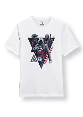 Buy Assassins Creed - Linear (NEW MEDIUM MENS T-SHIRT) • 11.43£
