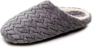 Buy Crazy Lady Women's Fuzzy House Super Light Slippers Fluffy Furry Fur...  • 22.53£