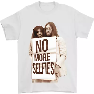 Buy No More Selfies Funny Camera Photography Mens T-Shirt 100% Cotton • 9.48£