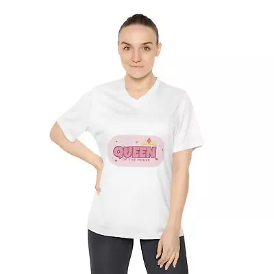 Buy Queen Of The House - Women's Performance V-Neck T-Shirt • 17.57£