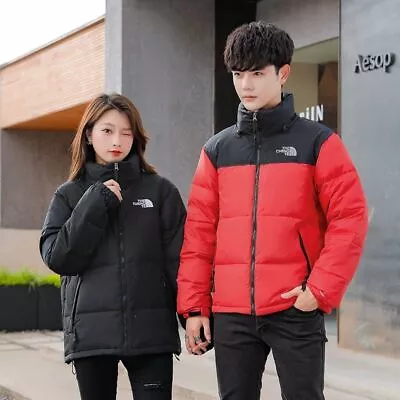 Buy Hot Mens And Womens F Jacket Padded Winter Warm Puffer Cotton Coat Outwear 2024 • 44.39£