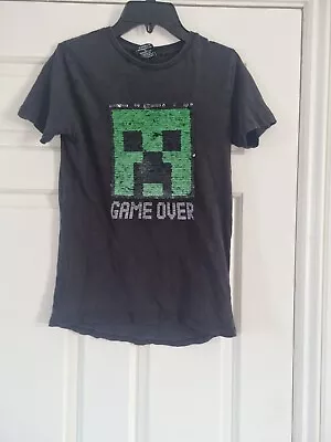 Buy Boys Next Minecraft Creeper Tshirt~ Age 9 Years  • 0.99£