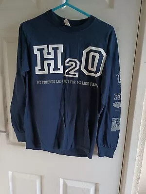 Buy H2O Long Sleeve T-shirt, Size S, Hardcore Punk Minor Threat, Youth Of Today NYHC • 16£