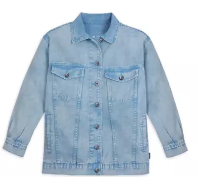 Buy Medium  Woman S CINDERELLA Denim Jacket Disney Store NIP SPIRIT JERSEY • 107.03£
