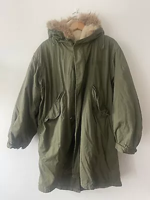 Buy M51 Fishtail Parka With Liner | Us Army Large   • 75£