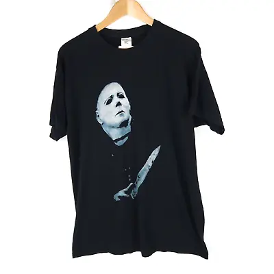 Buy Halloween Michael Myers Vintage T-shirt 90's Retro SZ L (M9538) • 17.95£
