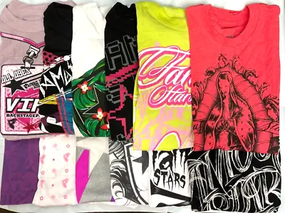 Buy FAMOUS STARS AND STRAPS Womens Shirts Lot Of 12 Total Sizes S To XL Rare NEW • 70.83£