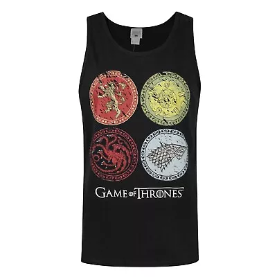 Buy Game Of Thrones Mens House Crests Vest NS5695 • 17.23£