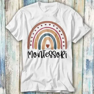 Buy Montessori Rainbow Education Children T Shirt Meme Gift Top Tee Unisex 1072 • 6.35£