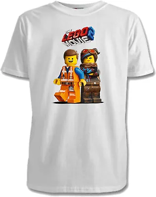 Buy The Lego Movie 2 Childrens T-Shirts - 4 Designs / 7 Colours / Ages 1-15 Yrs • 7£