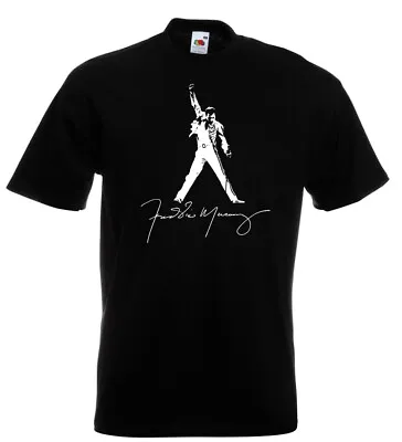 Buy Freddie Mercury Queen T Shirt Autograph  Small - 5XL • 13.95£