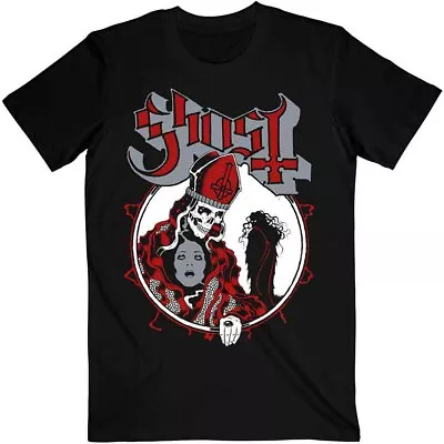 Buy Official Ghost T Shirt Hi-Red Possession Black Classic Rock Metal Band Mens Tee • 16.38£