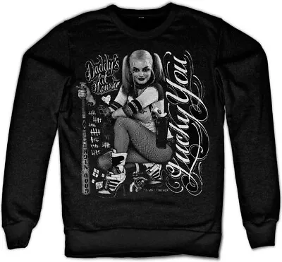 Buy Suicide Squad Harley Quinn Lucky You Sweatshirt Black • 42.24£