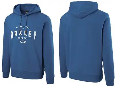 Buy Oakley Hooded Fleece Piping Sweatshirt Hoodie Hooded Sweater Jumper Sweater M • 102.25£