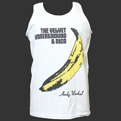 Buy The Velvet Underground Art Experimental Rock T-SHIRT Vest Top Unisex White S-2XL • 13.99£