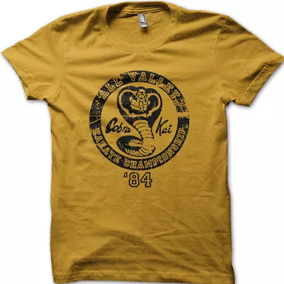 Buy Cobra Kai Karate Kid Championship 80's Vintage Printed T-shirt 9006 • 13.95£