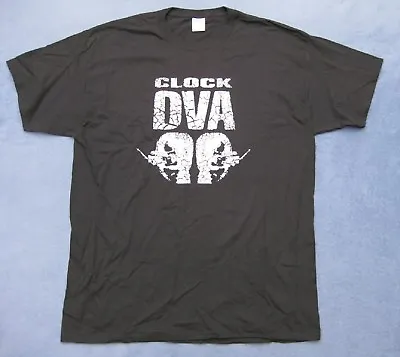 Buy CLOCK DVA T-Shirt Größe XL EBM ELECTRO TECHNO Lassigue Bendthaus The Klinik RAR • 56.23£