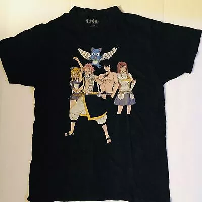 Buy Fairy Tail M Print T-Shirt Black • 104.20£