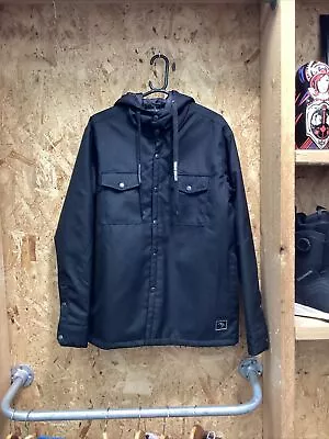 Buy Brethren Apparel Lumber Jacket Black Size Large • 69£