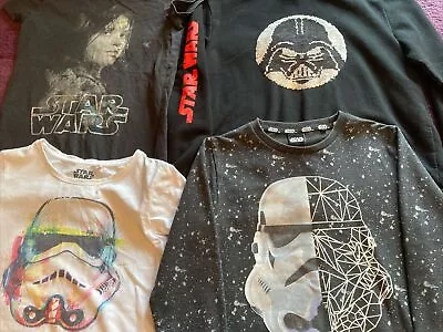 Buy Star Wars Jumpers And T-shirts Bundle Age 11-12 (Next) • 6£