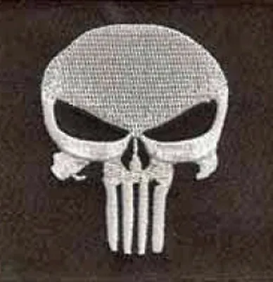 Buy Skull Punisher The Punisher Square Iron On/ Sew On Embroidered Patch 95mm • 2.66£