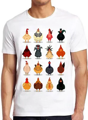 Buy Chickens Cute Chicken Animal Meme Funny Cult Gamer Cool Gift Tee T Shirt M765 • 6.35£