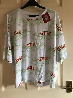 Buy Ladies FRIENDS Central Perk T-shirt By Primark Size XL 18-20 BNWT • 10£
