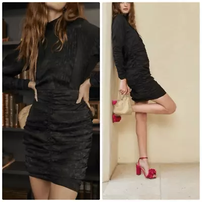 Buy NWT HUNTER BELL Ariana Dress In Black - 6 • 115.29£