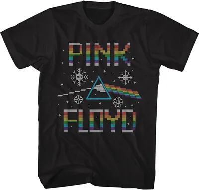 Buy Pink Floyd Dark Side Of The Moon Christmas Men's T Shirt Psychedelic Music Merch • 39.92£
