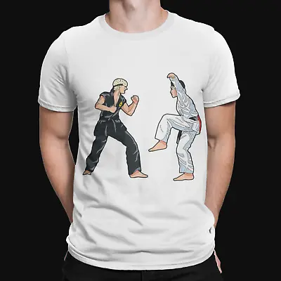 Buy Karate Cartoon T-Shirt Karate Kid Miyagi Do Retro Film Movie T-Shirt Cobra Kai  • 8.39£