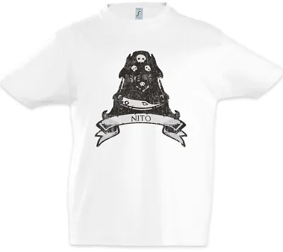 Buy Nito Kids Boys T-Shirt Dark Gaming Monster Boss Demon Soul Souls Gravelord • 16.99£