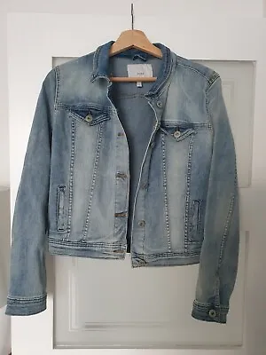 Buy Ichi Female Denim Jacket Blue Size 8 RRP £95 • 25£