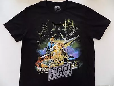 Buy Disney Star Wars T Shirt Adult Large 100% Cotton Empire Strikes Back HTF NOS • 19.89£