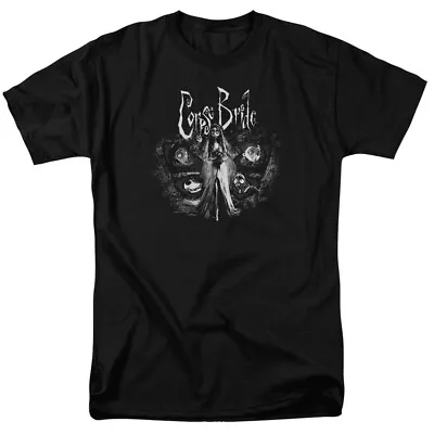 Buy Corpse Bride Tim Burton Cartoon Movie Emily The To Be Men's T Shirt • 42.61£