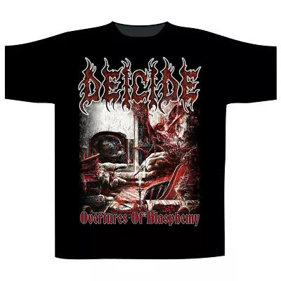 Buy Deicide Overtures Of Blasphemy Tshirt Large Rock Metal Thrash Death Punk • 12£