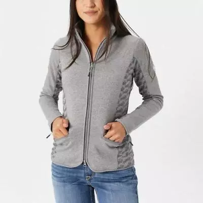 Buy Horze Janessa Smart Fleece Jacket/Top - Grey - Sizes 10/12/14 • 38£
