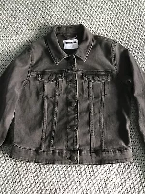 Buy Dark Grey Denim Jacket Size Small • 10£