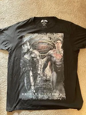 Buy Batman Vs Superman: Dawn Of Justice XXL T Shirt • 9.99£